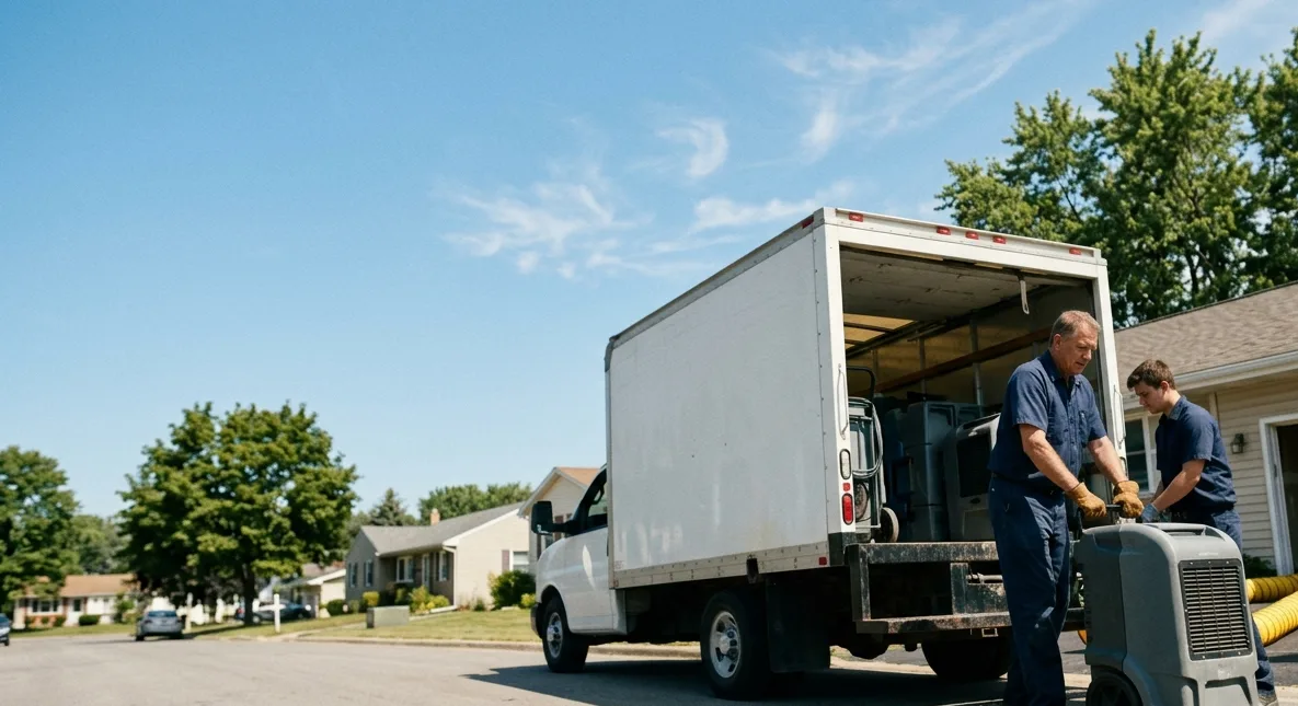 Water Damage Cleanup in Frankton, IN near me